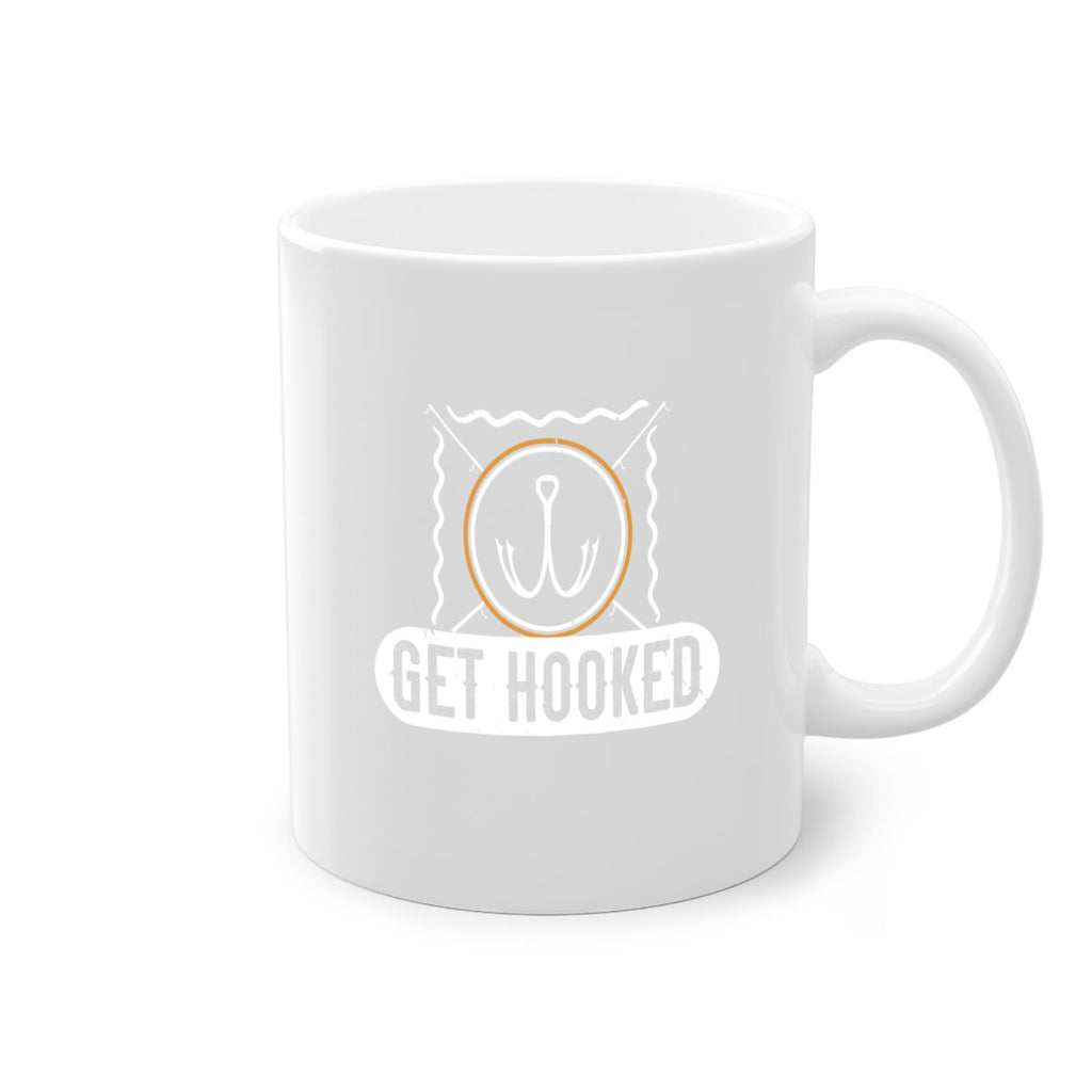 get hooked 264#- fishing-Mug / Coffee Cup