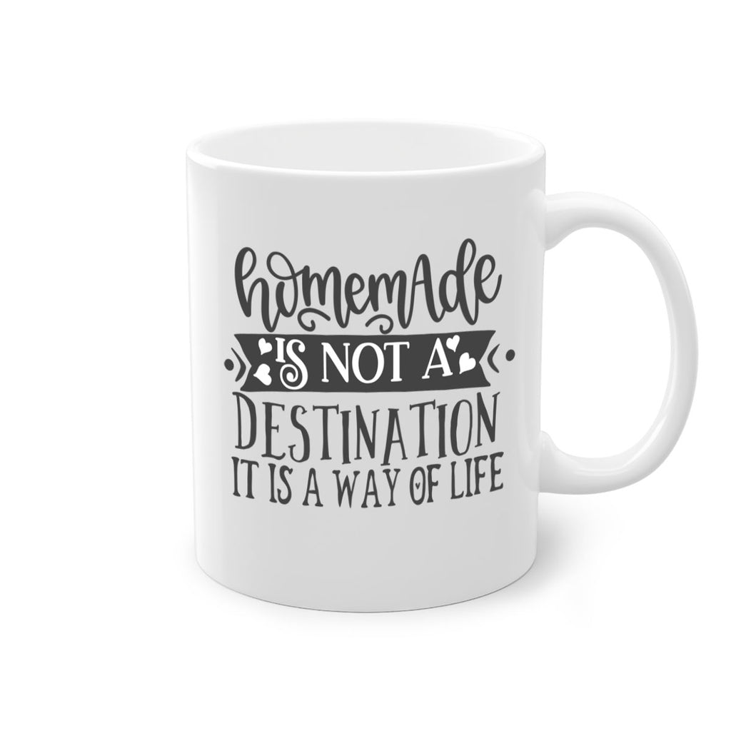 happiness is not a destination it is a way of life Style 110#- motivation-Mug / Coffee Cup
