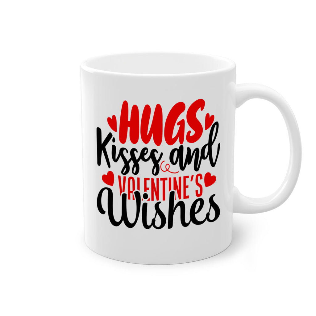 hugs kisses and valentines wishes 78#- valentines day-Mug / Coffee Cup