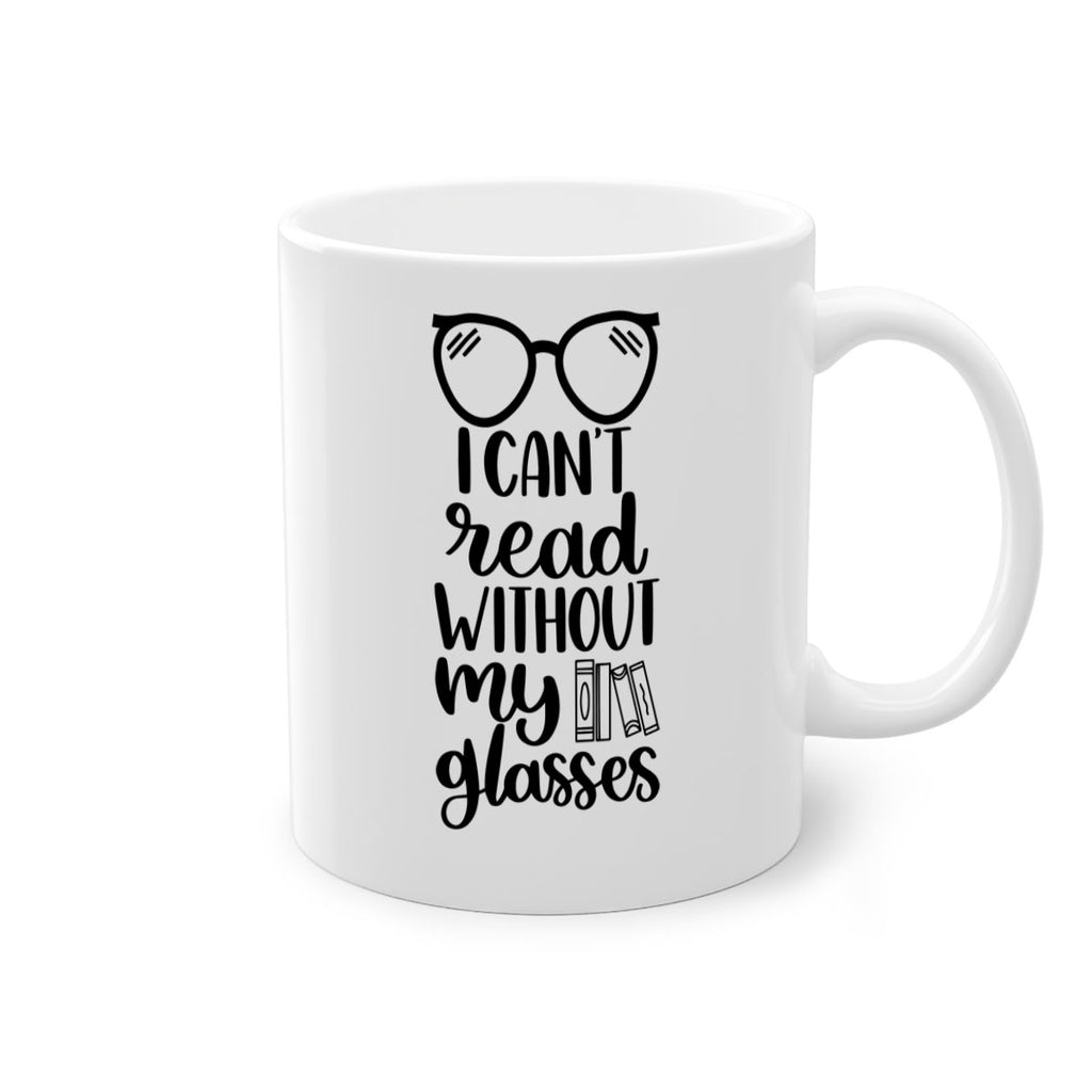 i cant read without 38#- Reading - Books-Mug / Coffee Cup