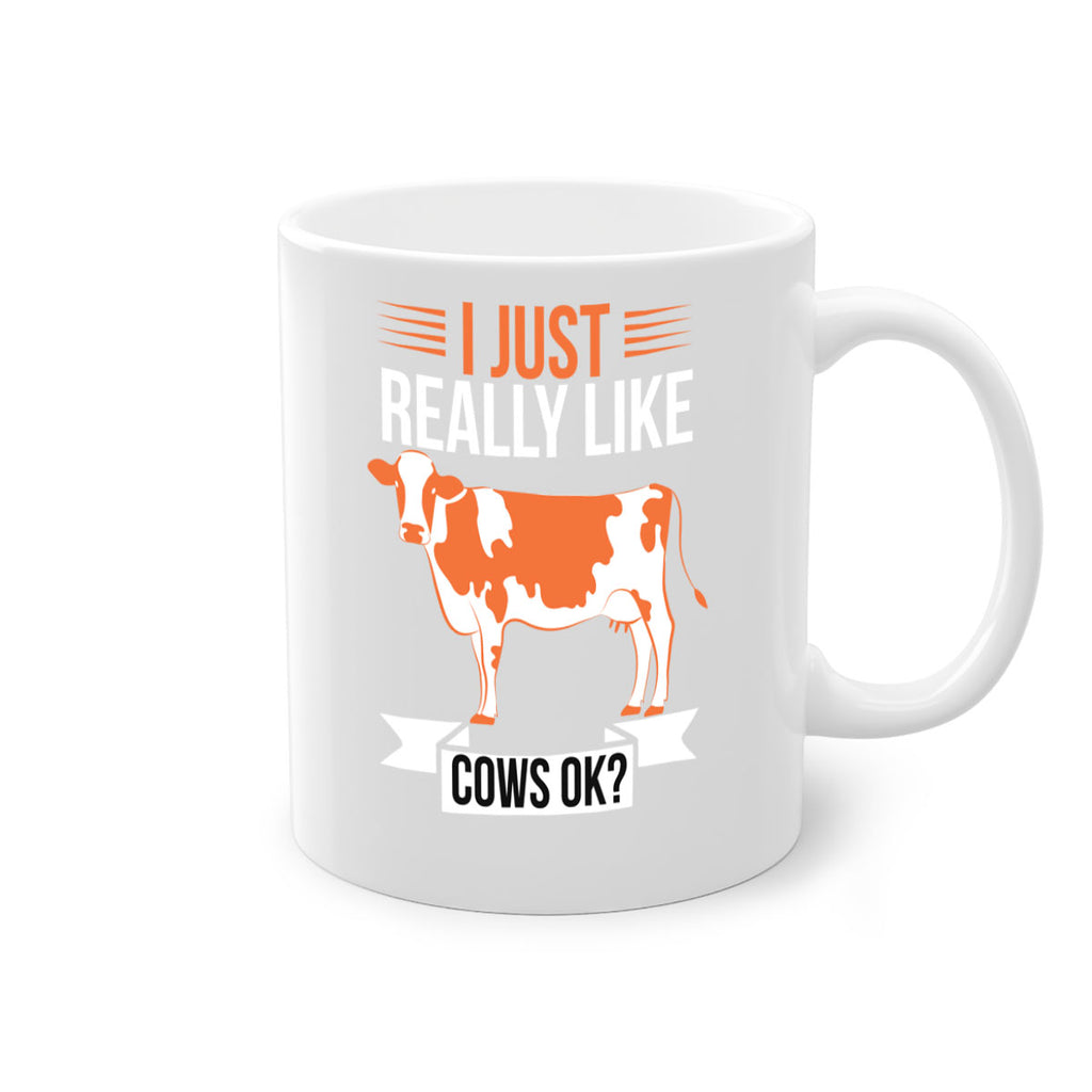 i just really like cows ok Style 3#- Cow-Mug / Coffee Cup