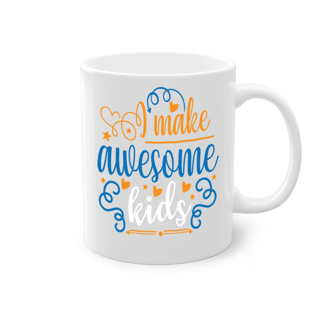 i make awesome kids 88#- fathers day-Mug / Coffee Cup