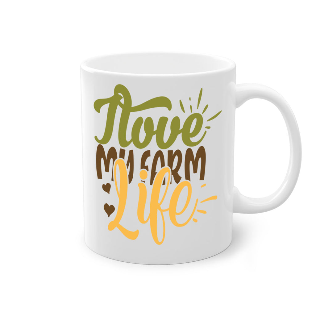 ilove my farm life 6#- Farm and garden-Mug / Coffee Cup