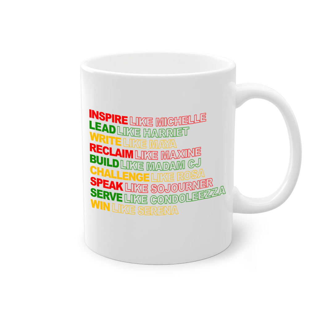 inspire like michelle 107#- black words - phrases-Mug / Coffee Cup