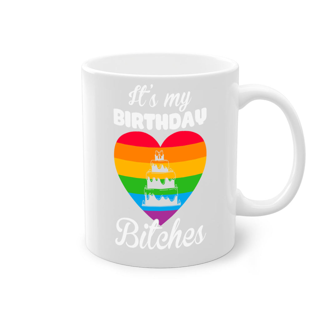its my birthday lgbt happy lgbt 115#- lgbt-Mug / Coffee Cup