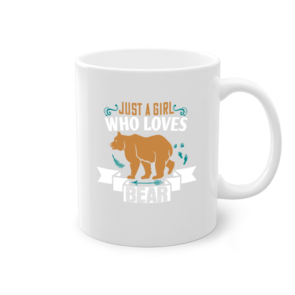 just a girl who loves bear 19#- bear-Mug / Coffee Cup
