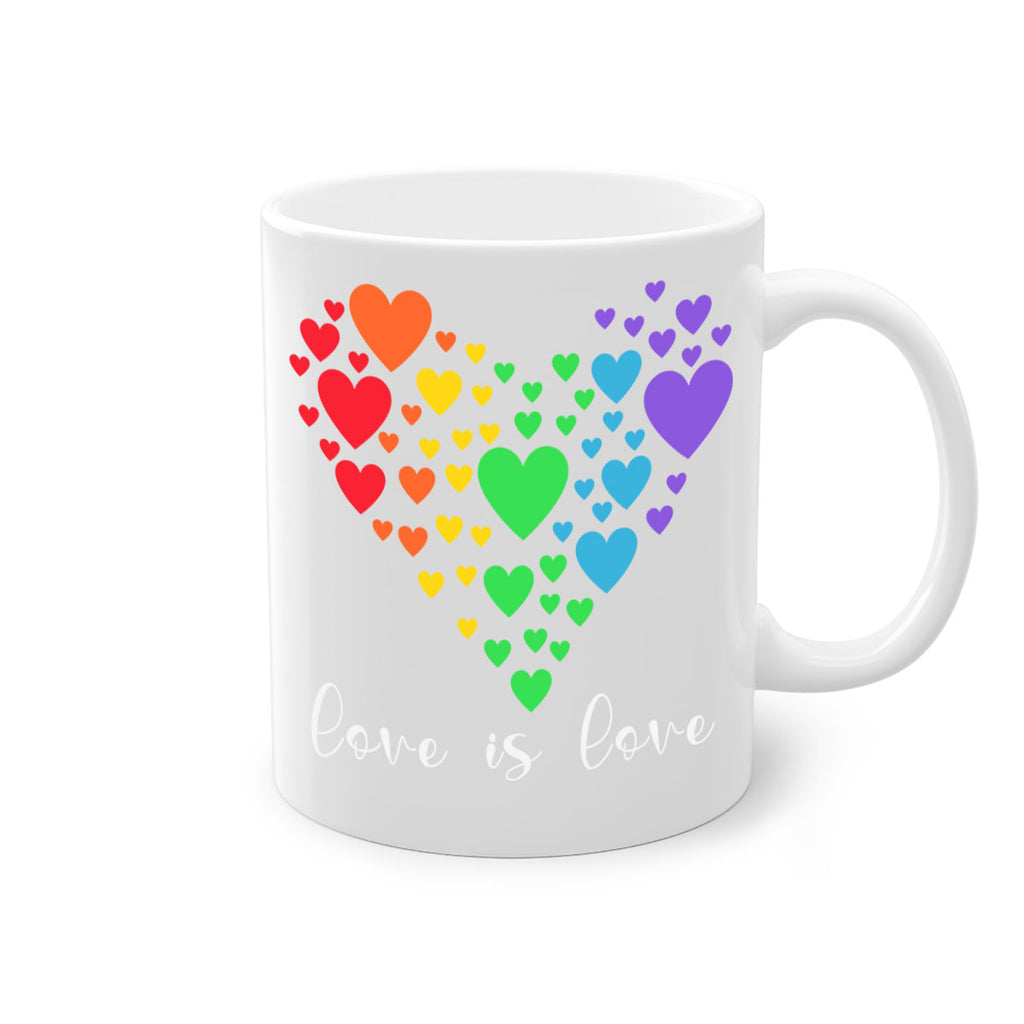 lgbt heart shape by heart 103#- lgbt-Mug / Coffee Cup