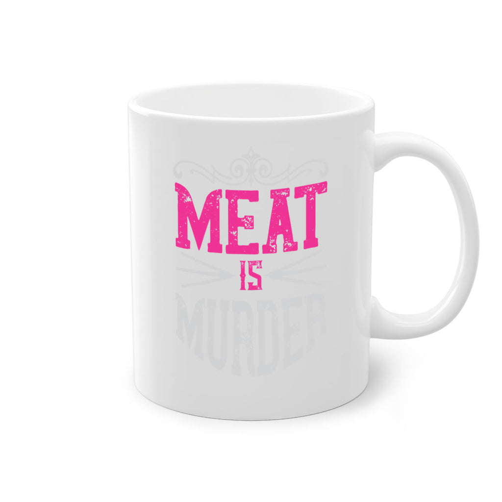 meat is murder 121#- vegan-Mug / Coffee Cup