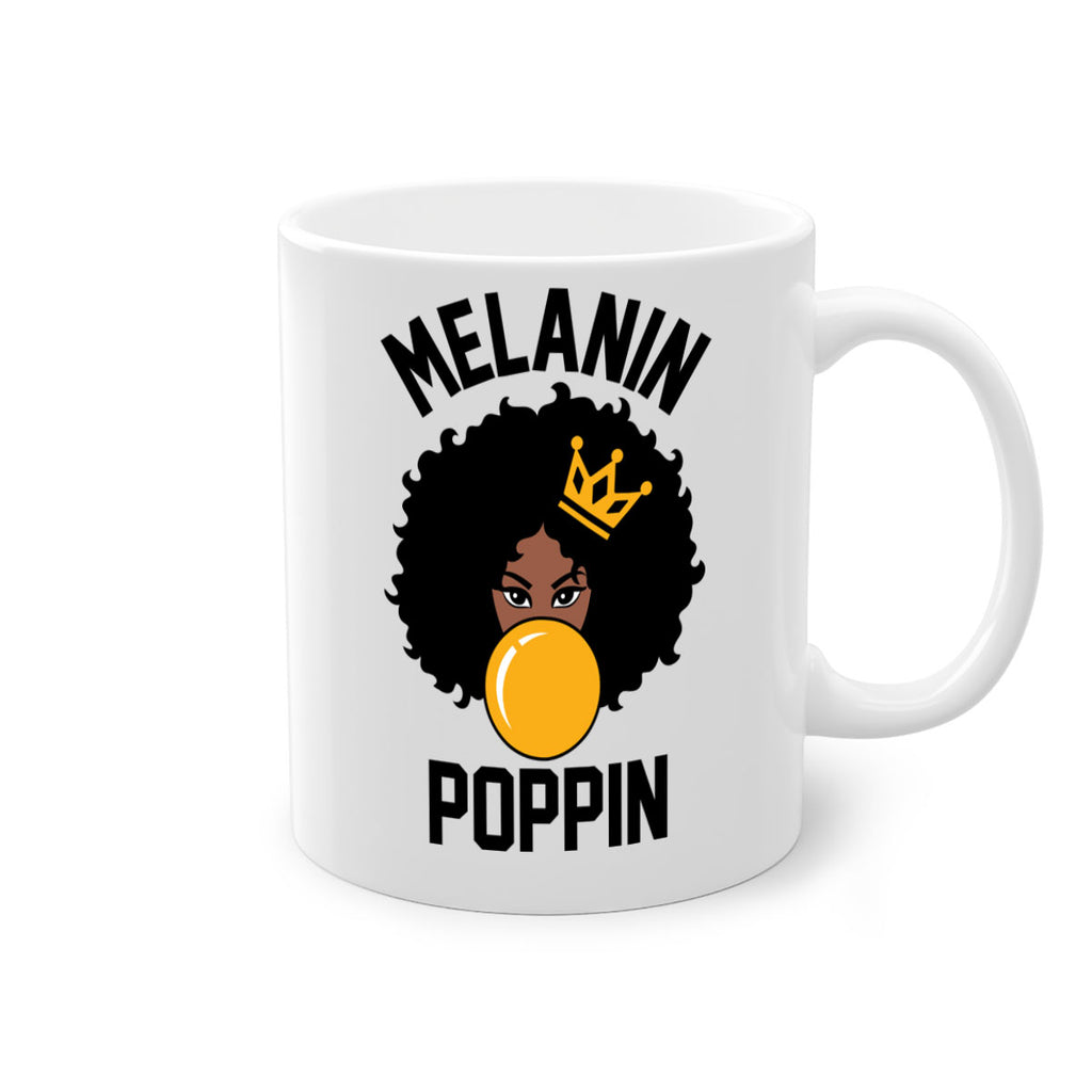 melanin poppin afro girl 25#- Black women - Girls-Mug / Coffee Cup