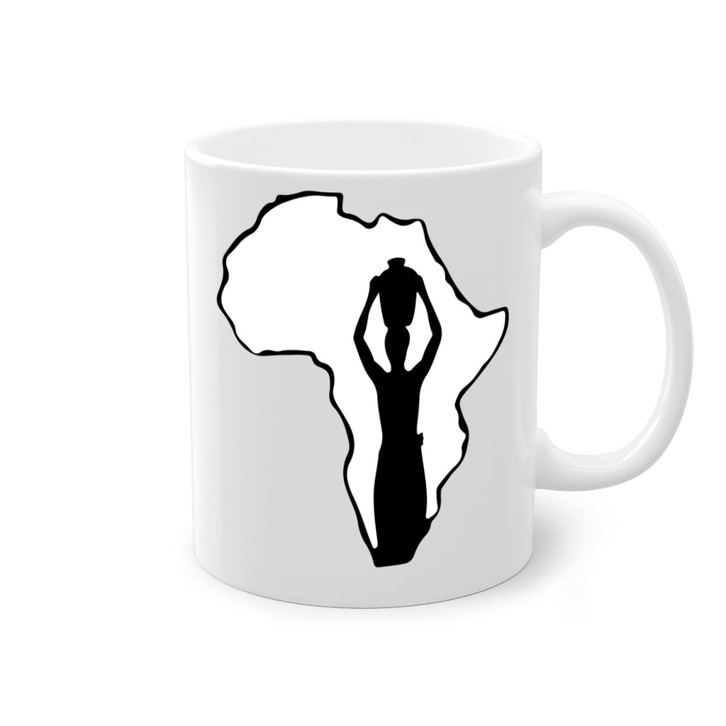 mother africa- black words - phrases-Mug / Coffee Cup