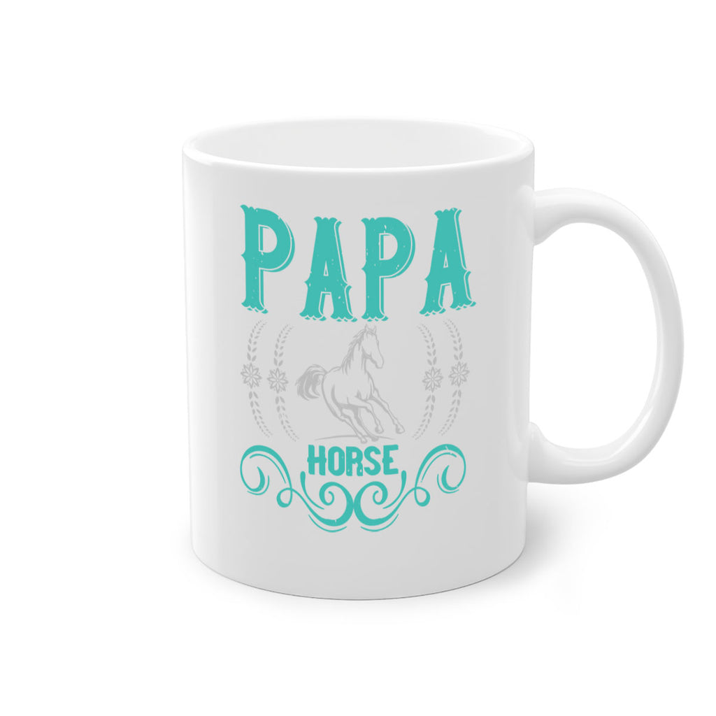 papa horse Style 26#- horse-Mug / Coffee Cup