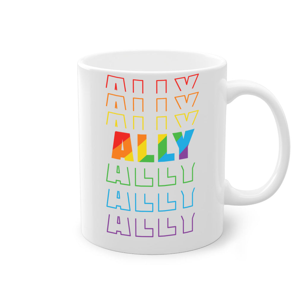 rainbow color ally lgbt 31#- lgbt-Mug / Coffee Cup