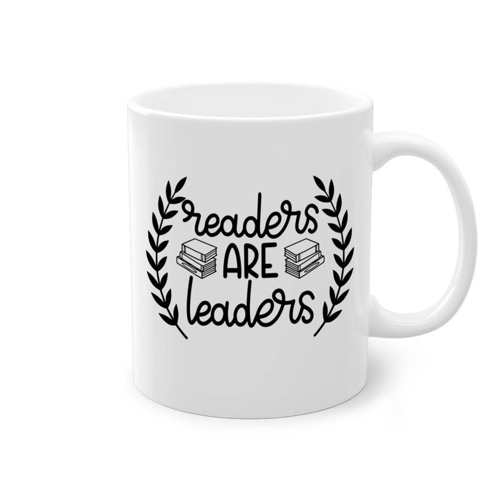 readers are leaders 33#- Reading - Books-Mug / Coffee Cup
