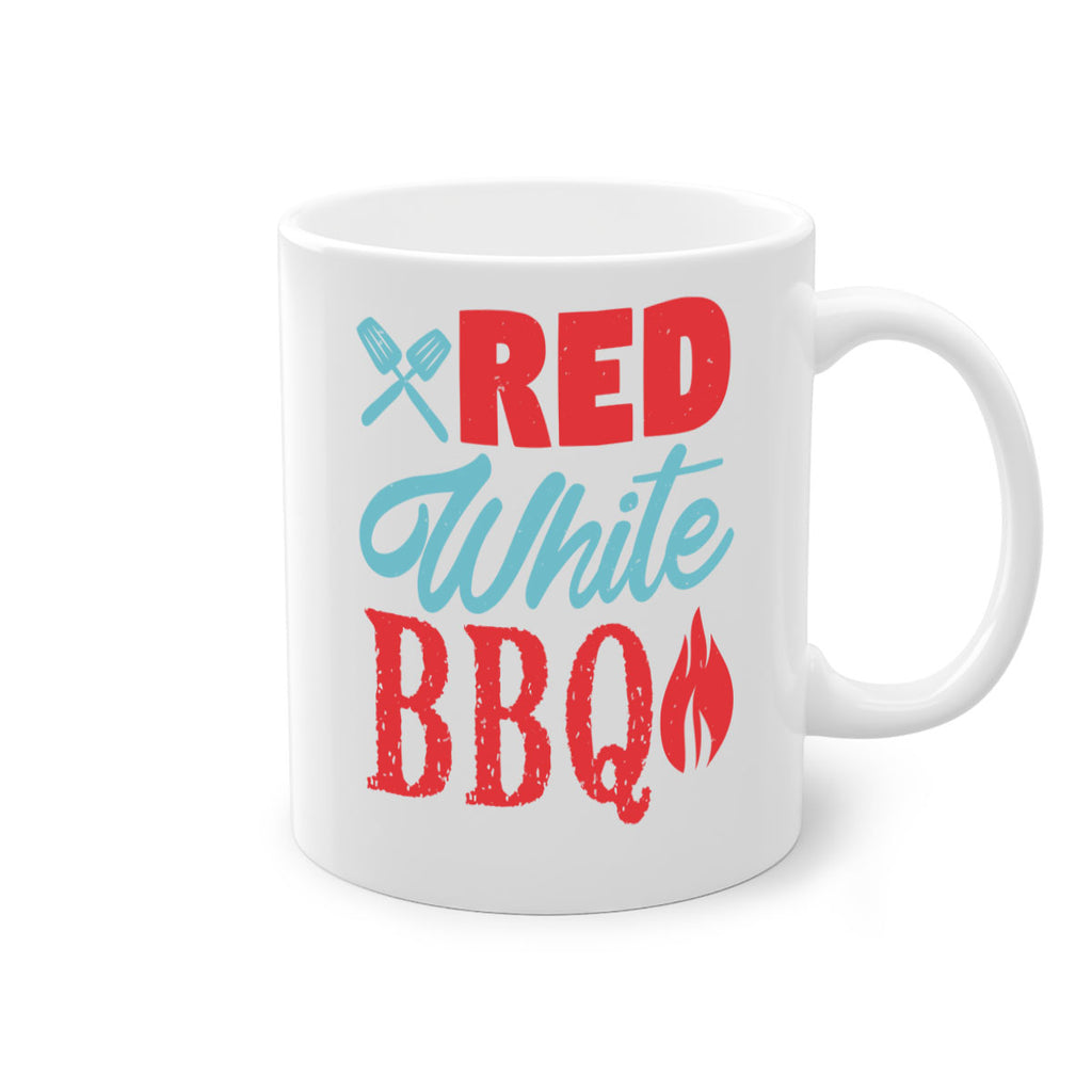 red white bbq 15#- bbq-Mug / Coffee Cup