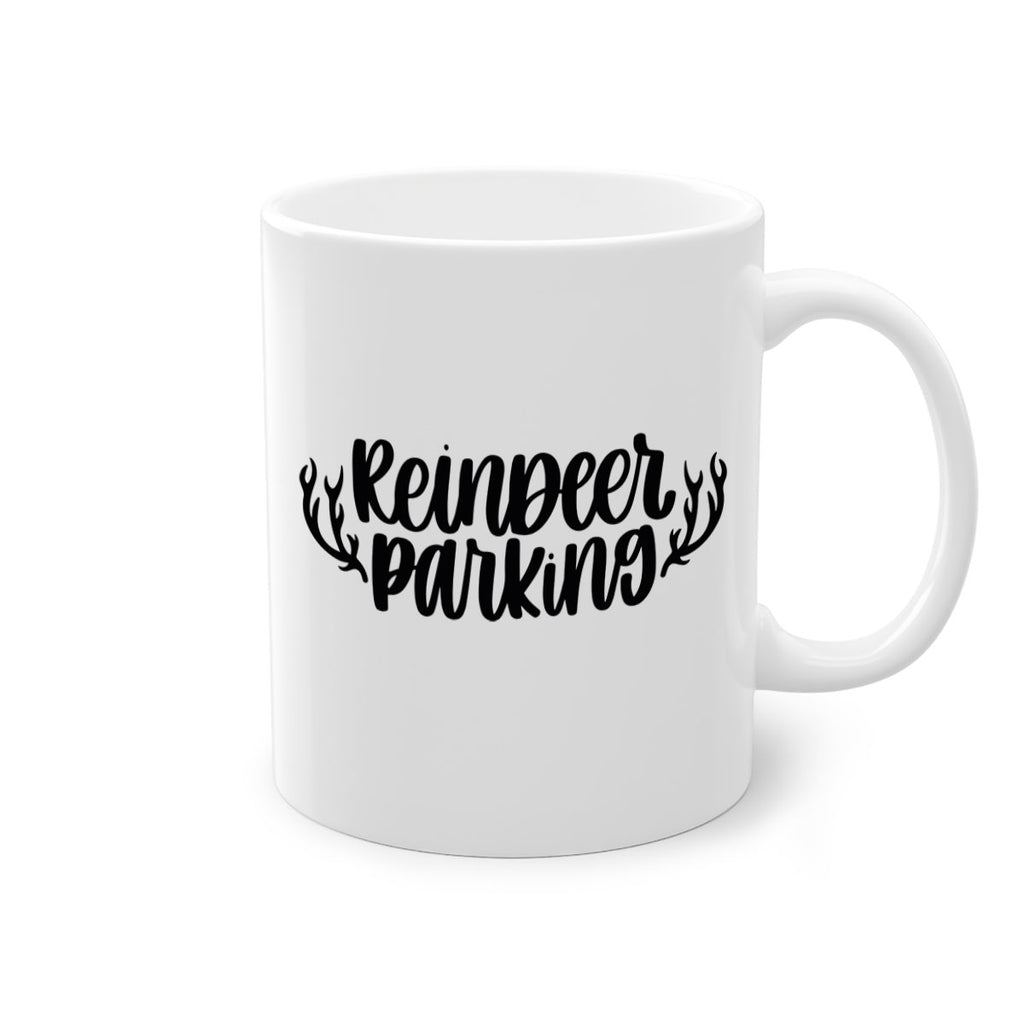 reindeer parking 64#- christmas-Mug / Coffee Cup
