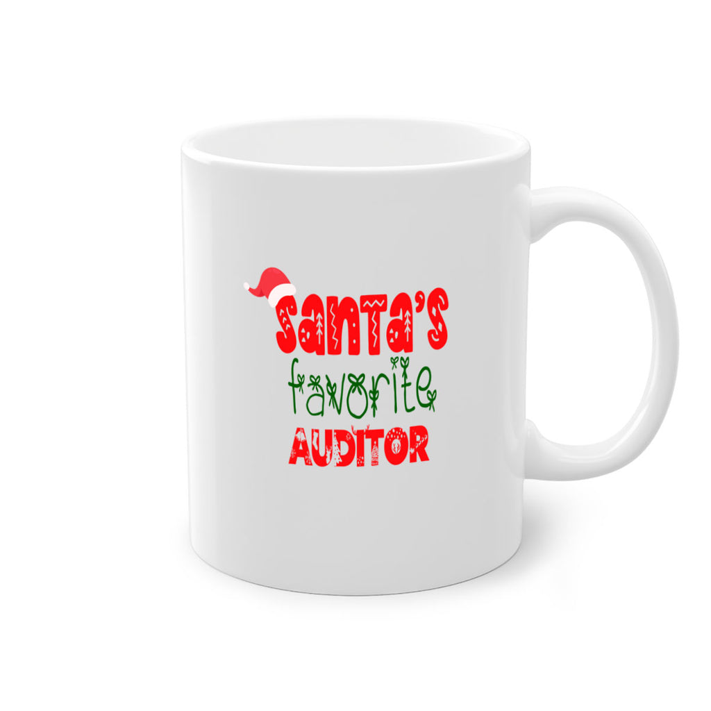 santas favorite auditor style 665#- christmas-Mug / Coffee Cup