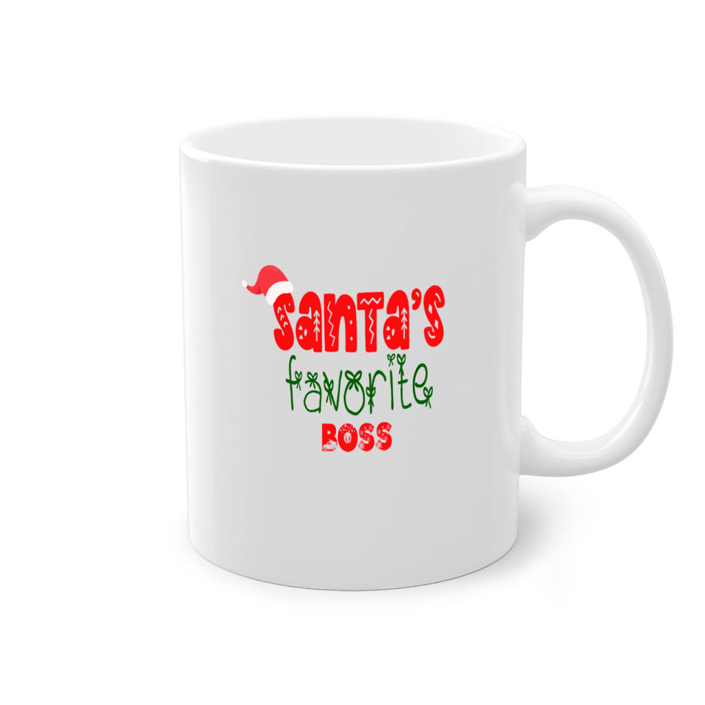 santas favorite boss style 686#- christmas-Mug / Coffee Cup