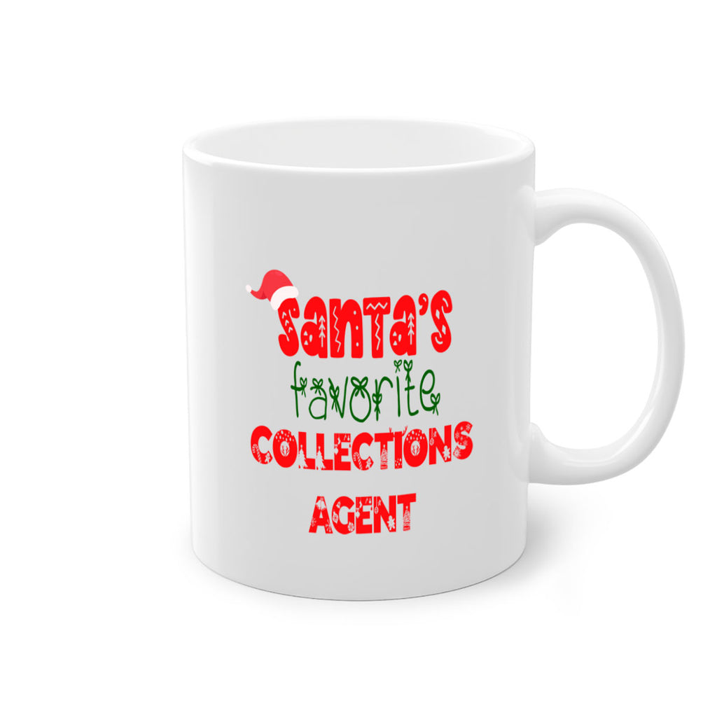 santas favorite collections agent style 726#- christmas-Mug / Coffee Cup