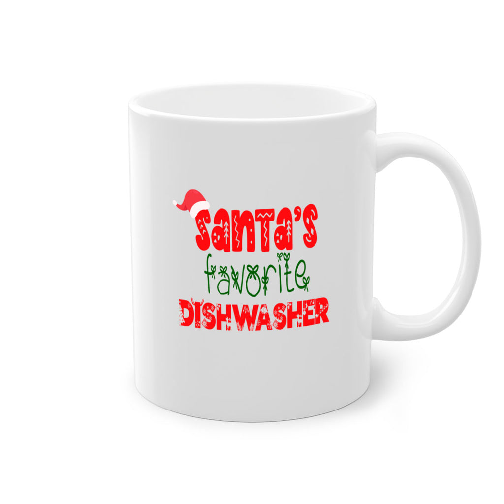 santas favorite dishwasher style 783#- christmas-Mug / Coffee Cup