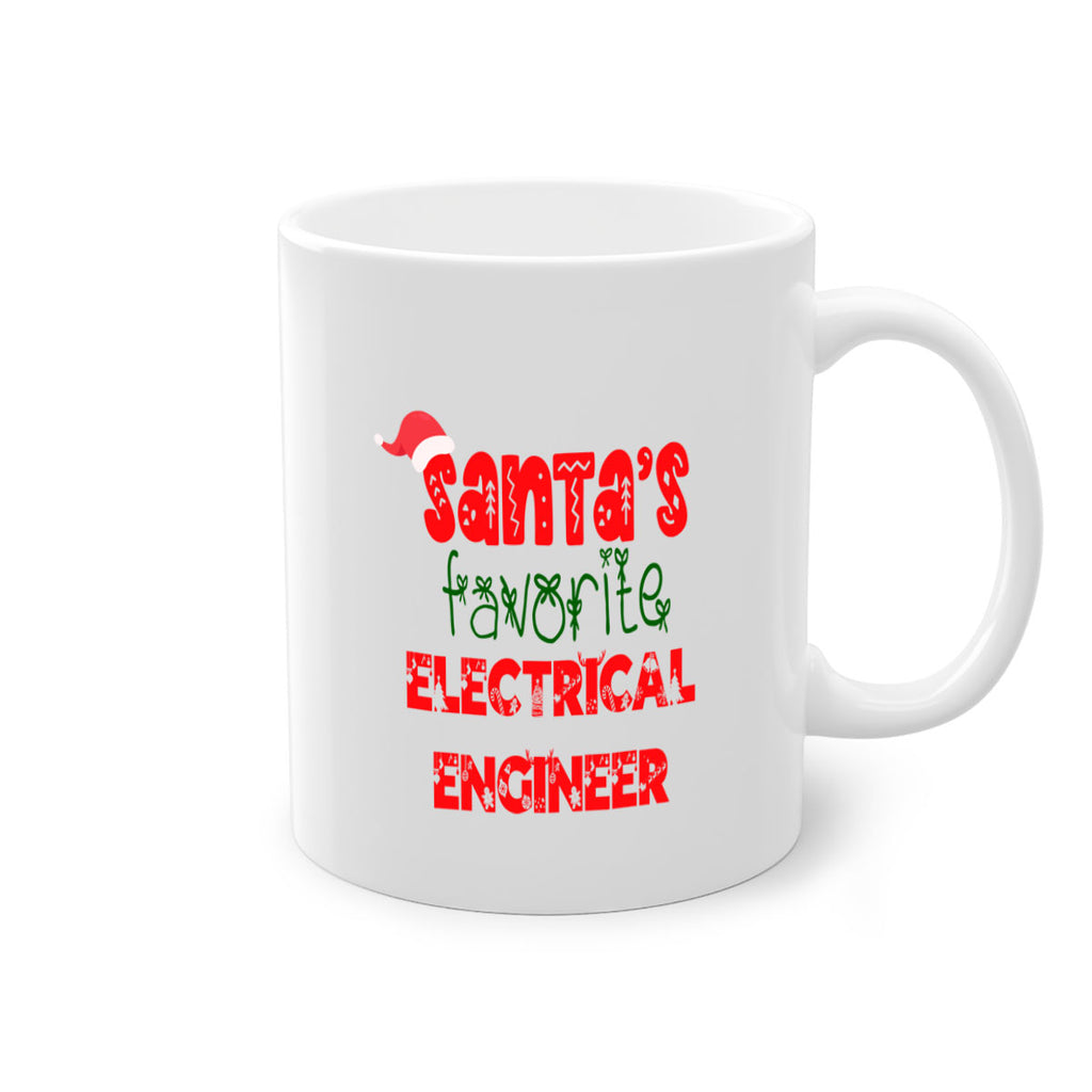 santas favorite electrical engineer style 798#- christmas-Mug / Coffee Cup