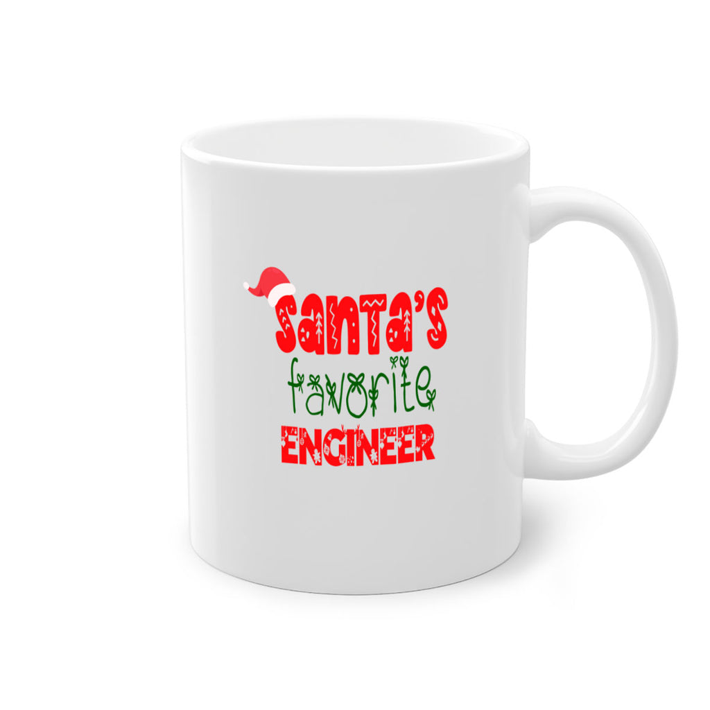 santas favorite engineer style 802#- christmas-Mug / Coffee Cup