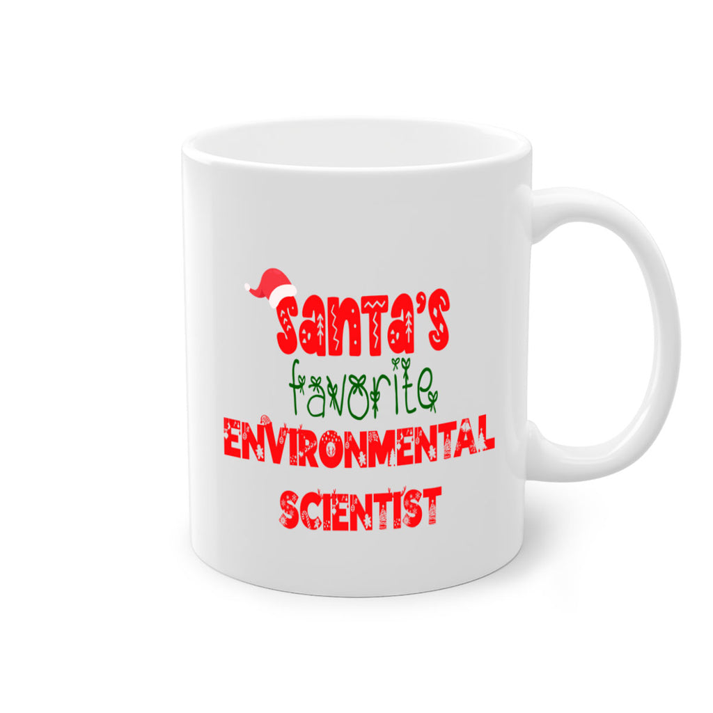 santas favorite environmental scientist style 805#- christmas-Mug / Coffee Cup