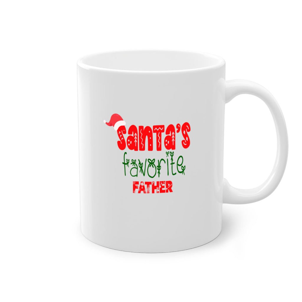 santas favorite father style 815#- christmas-Mug / Coffee Cup