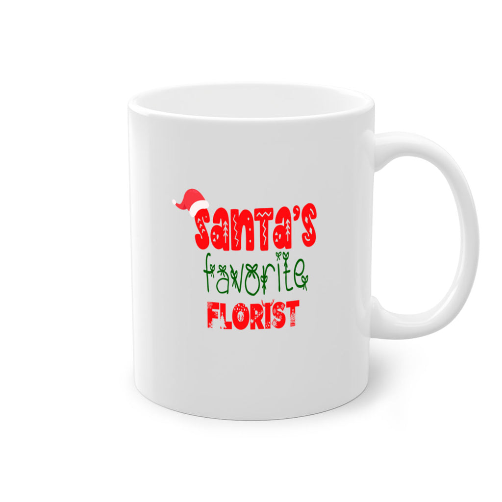 santas favorite florist style 829#- christmas-Mug / Coffee Cup