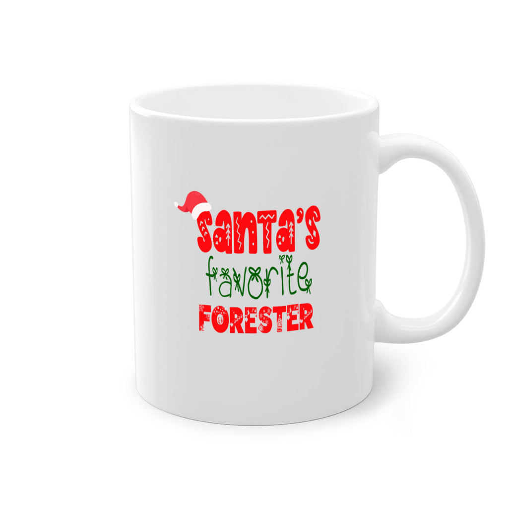 santas favorite forester style 831#- christmas-Mug / Coffee Cup