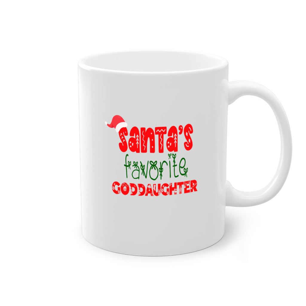 santas favorite goddaughter style 843#- christmas-Mug / Coffee Cup