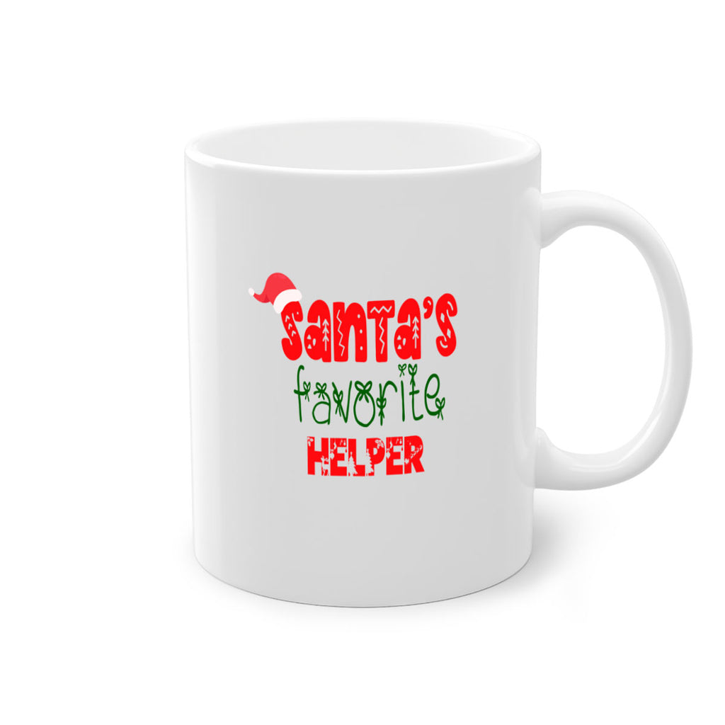 santas favorite helper style 868#- christmas-Mug / Coffee Cup