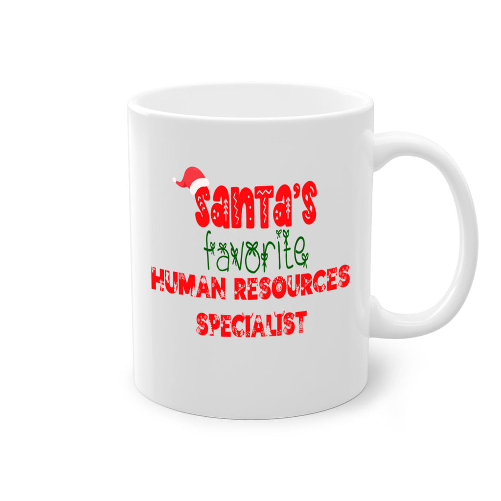 santas favorite human resources specialist style 880#- christmas-Mug / Coffee Cup