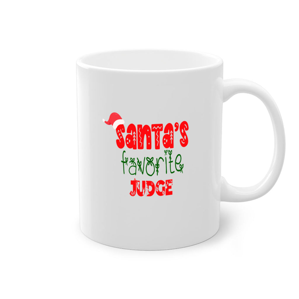 santas favorite judge style 903#- christmas-Mug / Coffee Cup