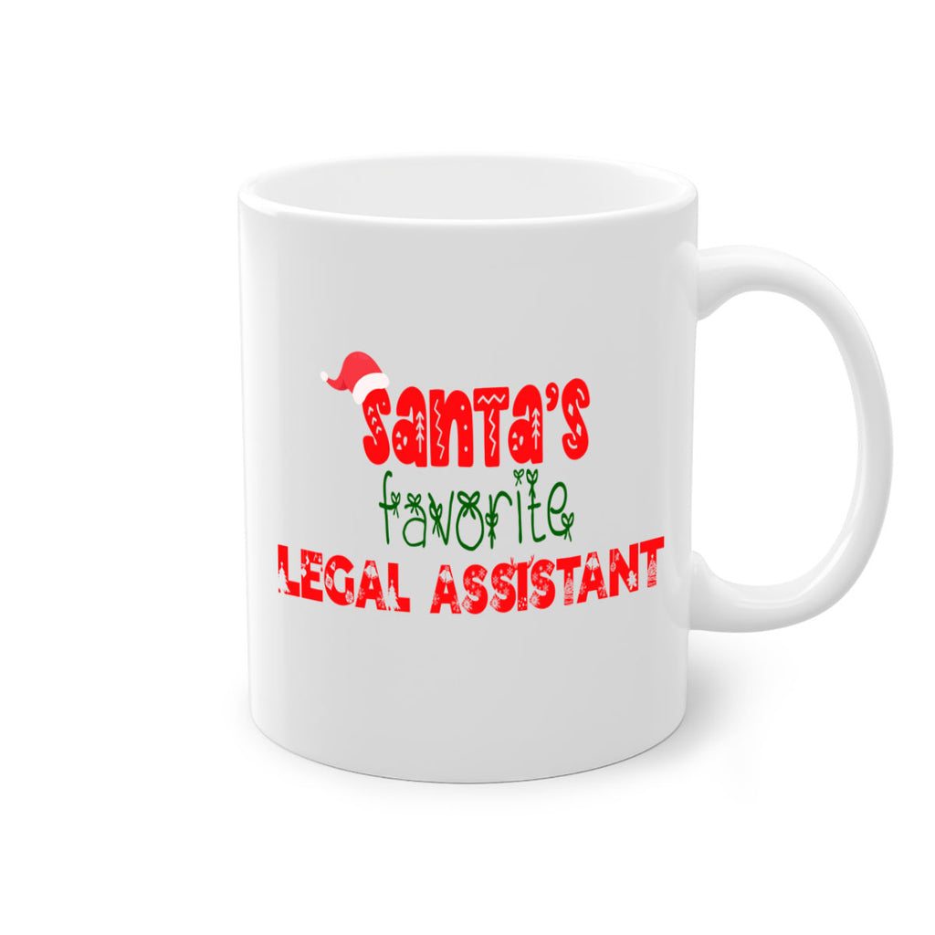 santas favorite legal assistant style 915#- christmas-Mug / Coffee Cup