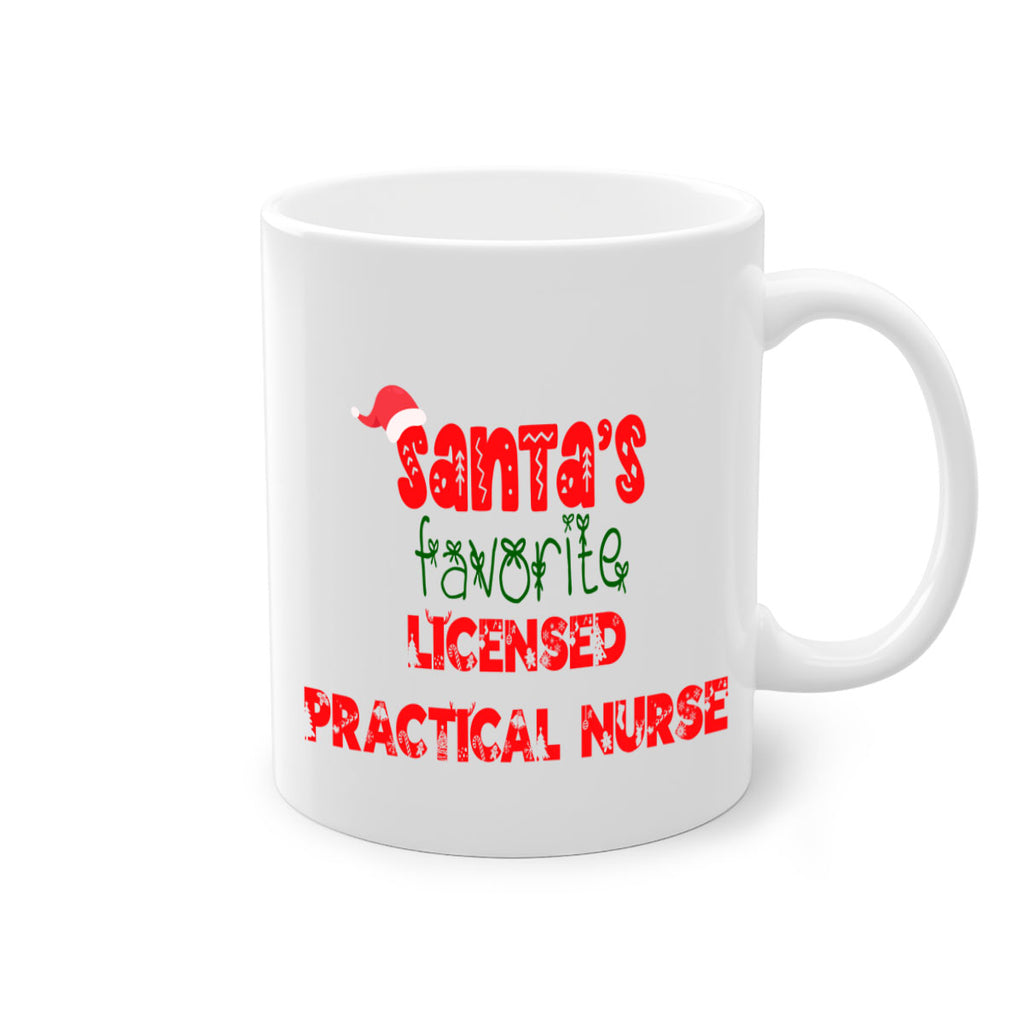 santas favorite licensed practical nurse style 920#- christmas-Mug / Coffee Cup