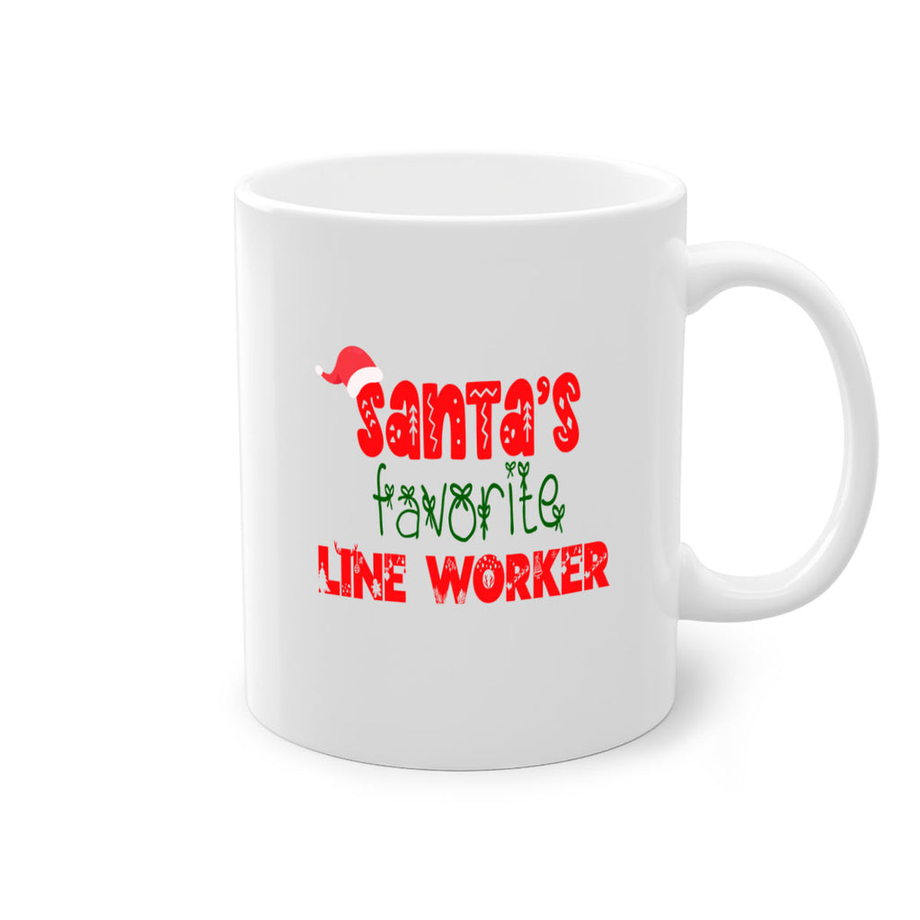 santas favorite line worker style 923#- christmas-Mug / Coffee Cup