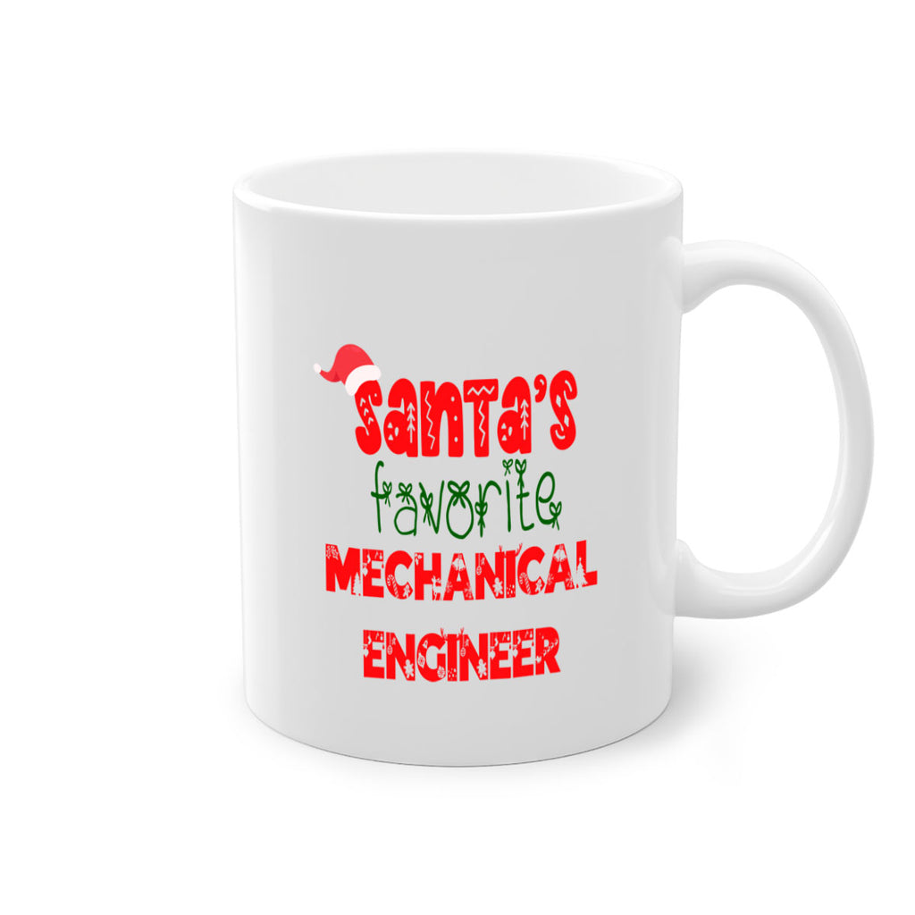 santas favorite mechanical engineer style 948#- christmas-Mug / Coffee Cup