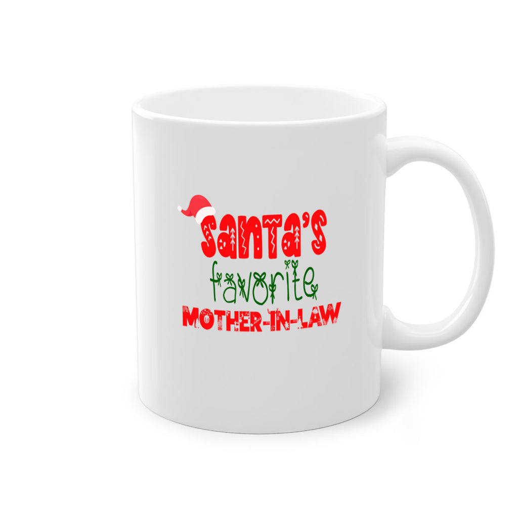 santas favorite mother-in-law style 966#- christmas-Mug / Coffee Cup