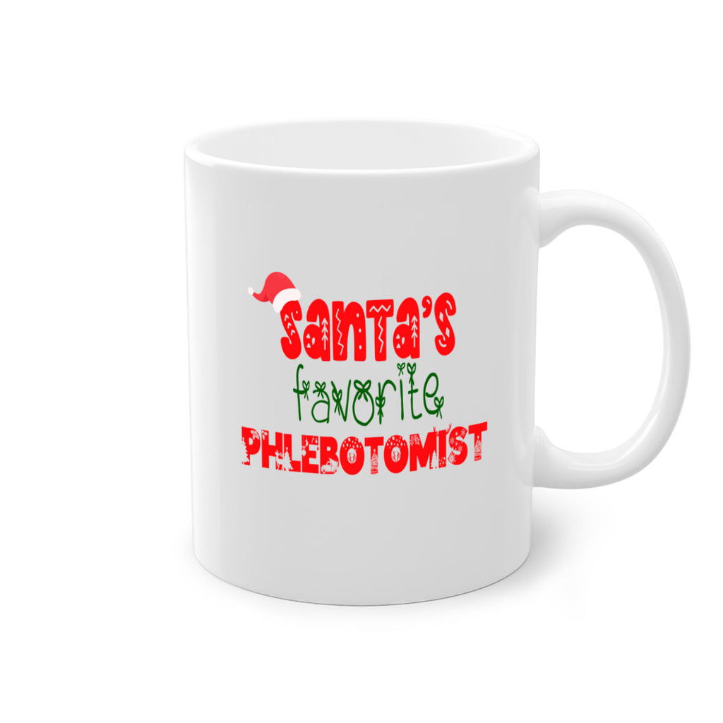 santas favorite phlebotomist style 1011#- christmas-Mug / Coffee Cup