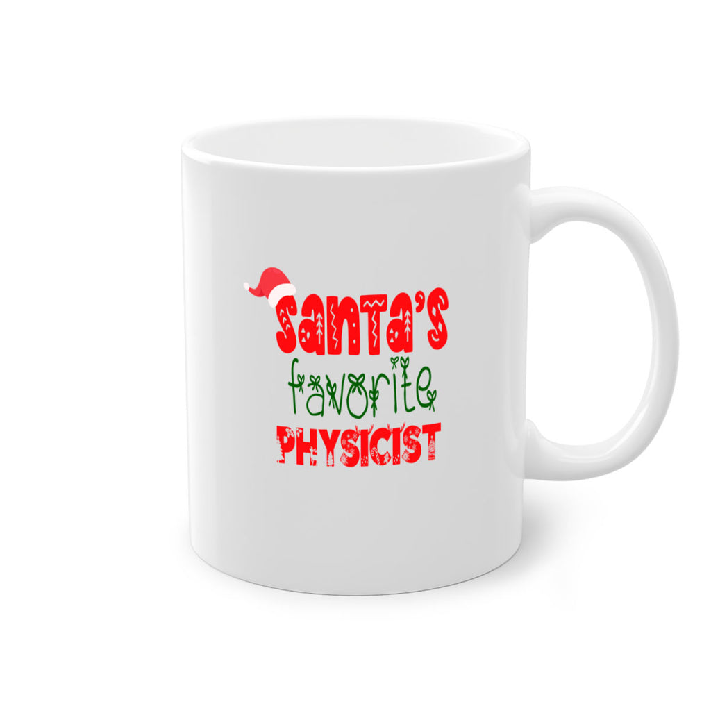 santas favorite physicist style 1018#- christmas-Mug / Coffee Cup
