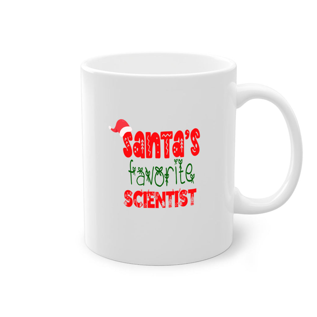 santas favorite scientist style 1071#- christmas-Mug / Coffee Cup