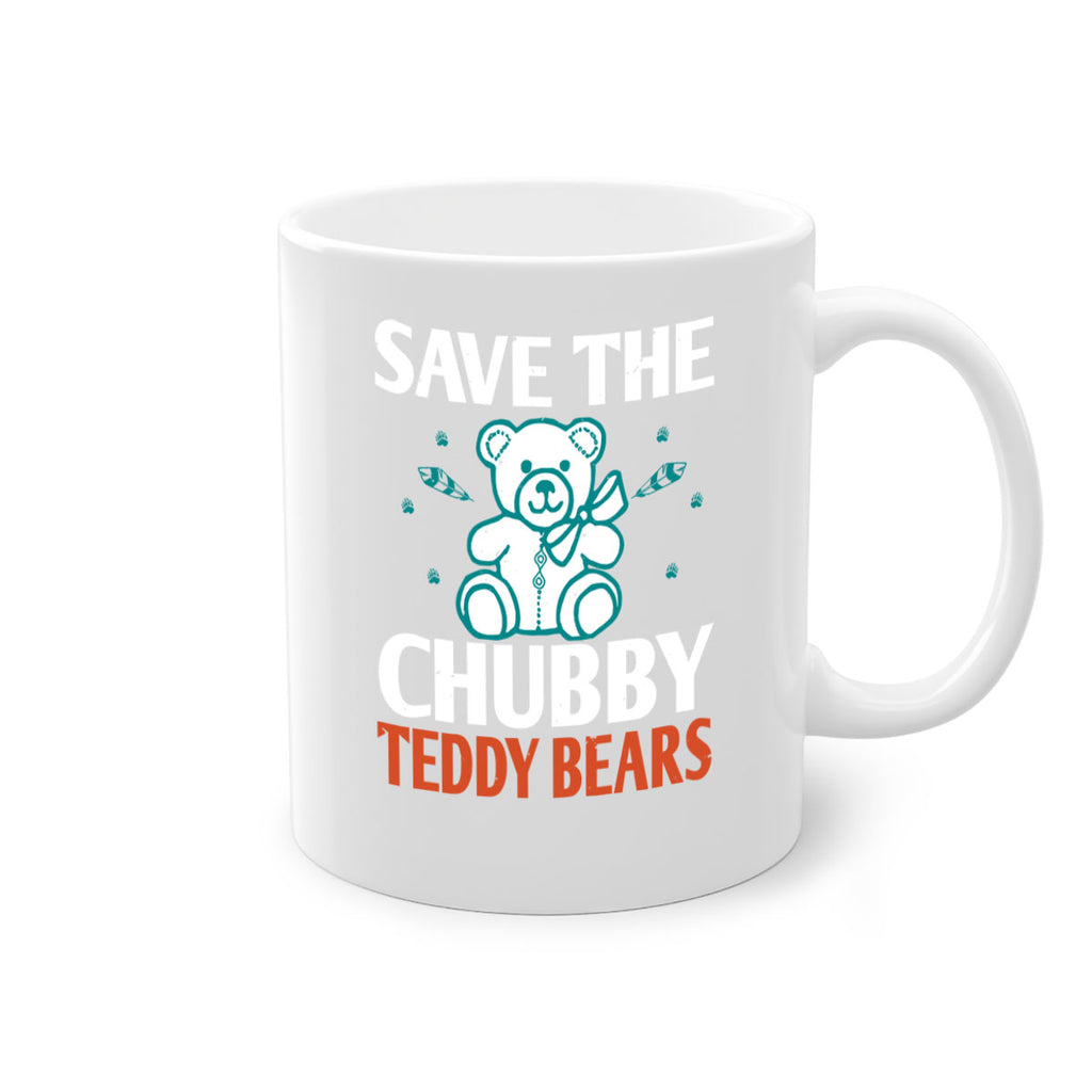 save the chubby teddy bears 28#- bear-Mug / Coffee Cup