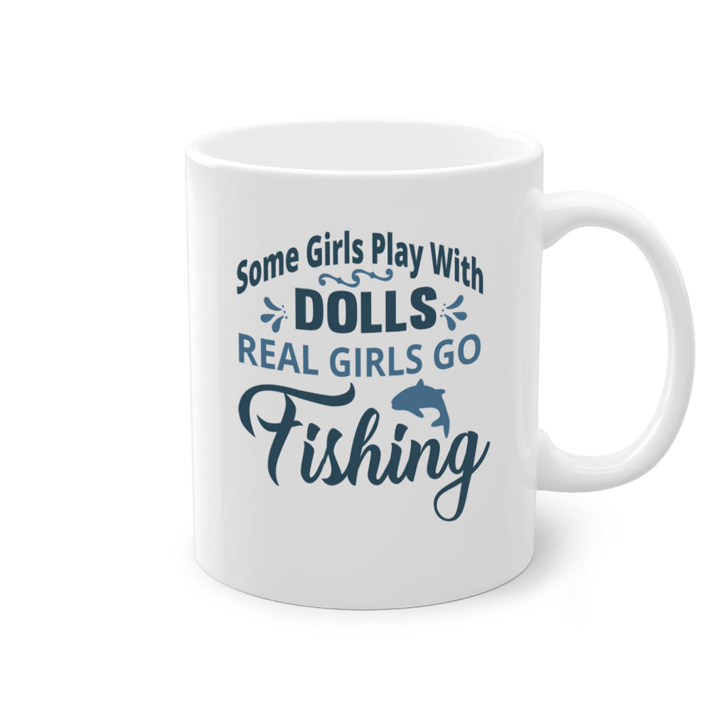 some girl play with dolls 38#- fishing-Mug / Coffee Cup
