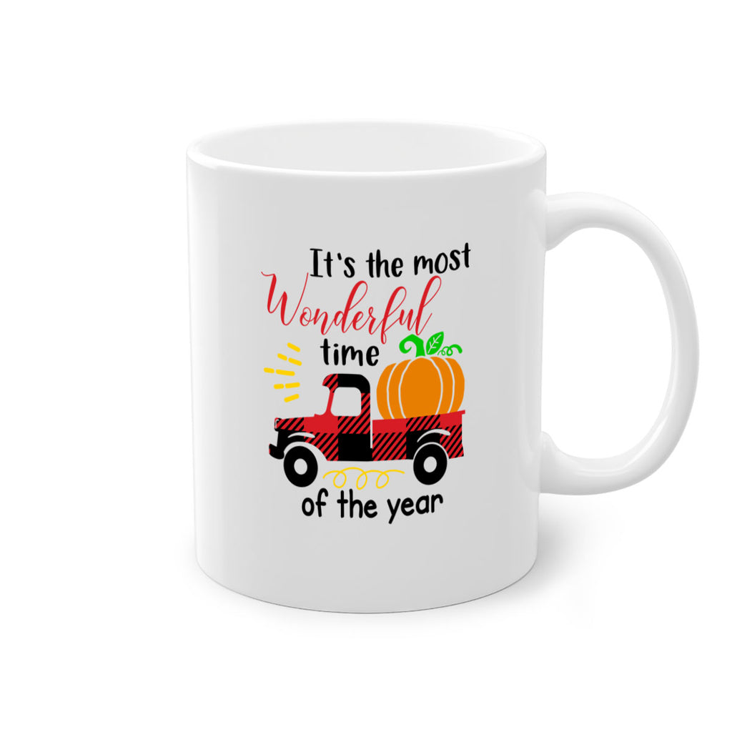 the most wonderful time pumpkin style 1204#- christmas-Mug / Coffee Cup