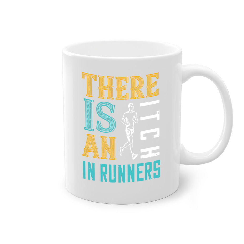 there is an itch in runners 9#- running-Mug / Coffee Cup