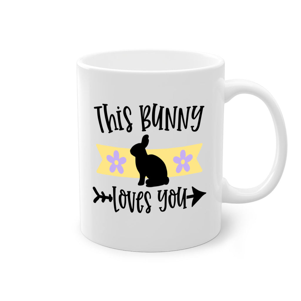 this bunny loves you 10#- easter-Mug / Coffee Cup