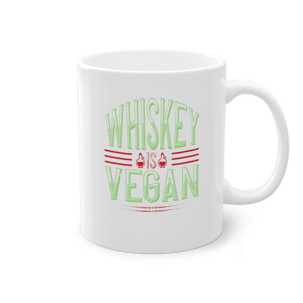 whiskey is vegan 110#- vegan-Mug / Coffee Cup