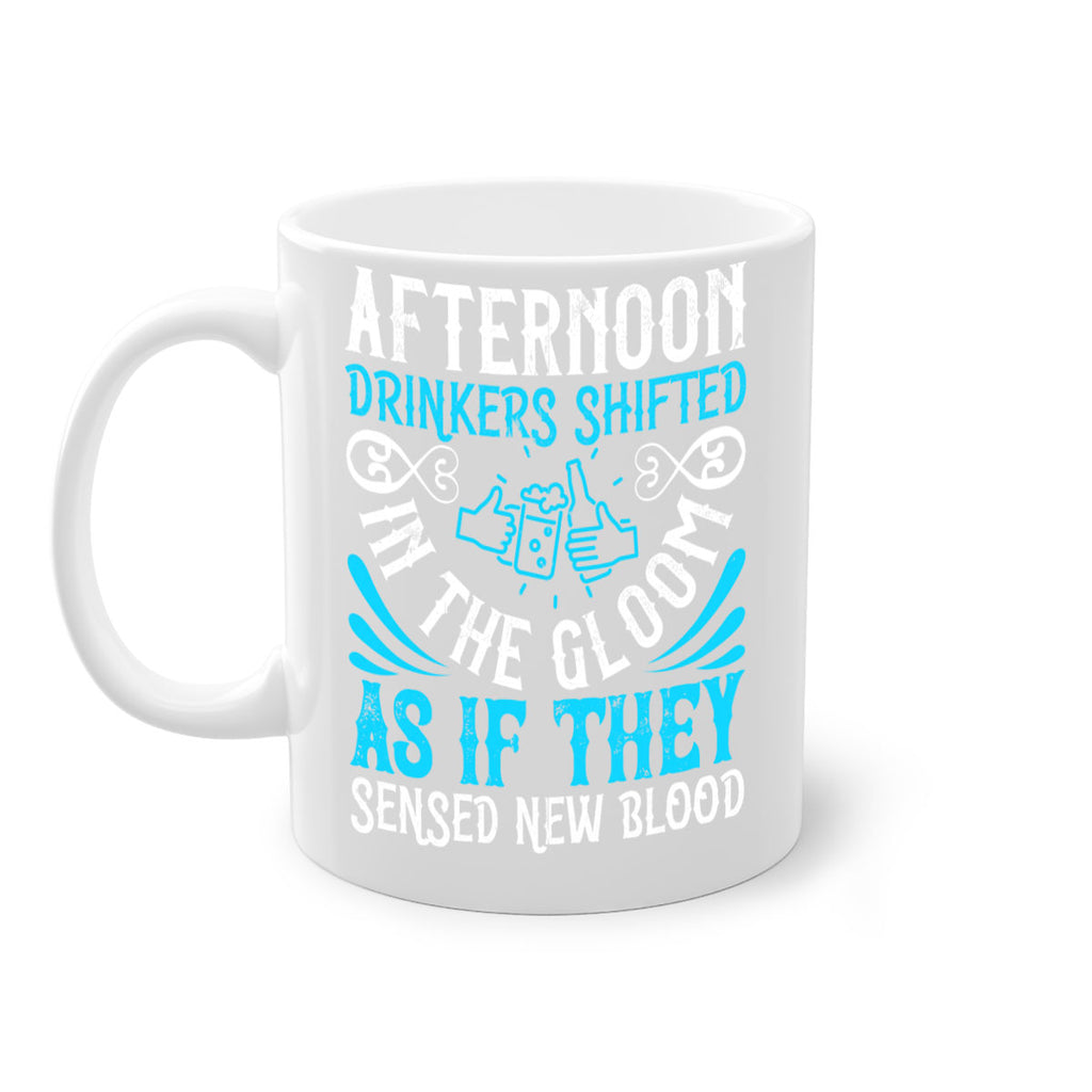 Afternoon drinkers shifted in the gloom as if they sensed new blood Style 28#- Dog-Mug / Coffee Cup