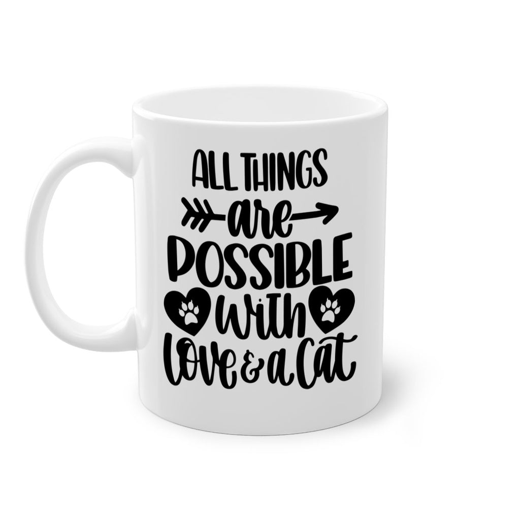All Things Are Possible Style 75#- cat-Mug / Coffee Cup