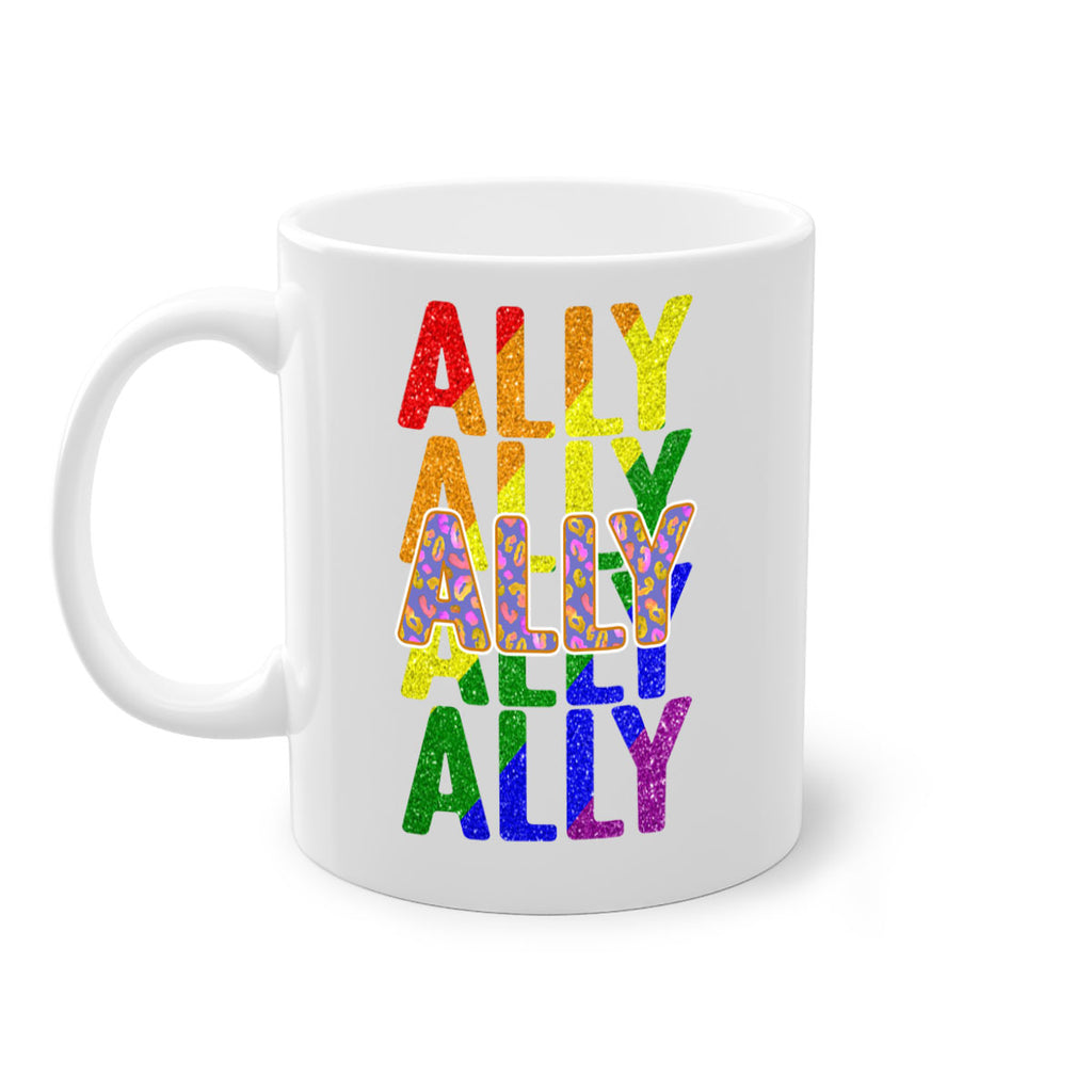 Ally Lgbt Pride Rainbow Flag Ally Png 22#- lgbt-Mug / Coffee Cup